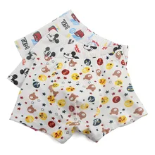 3 шт./лот, трусы-боксеры для маленьких мальчиков Автомобили Микки трусы под носит трусы детские трусы-боксеры трусы, шорты, штаны из хлопка с рисунком героев из мультфильмов Нижнее бельё детская одежда