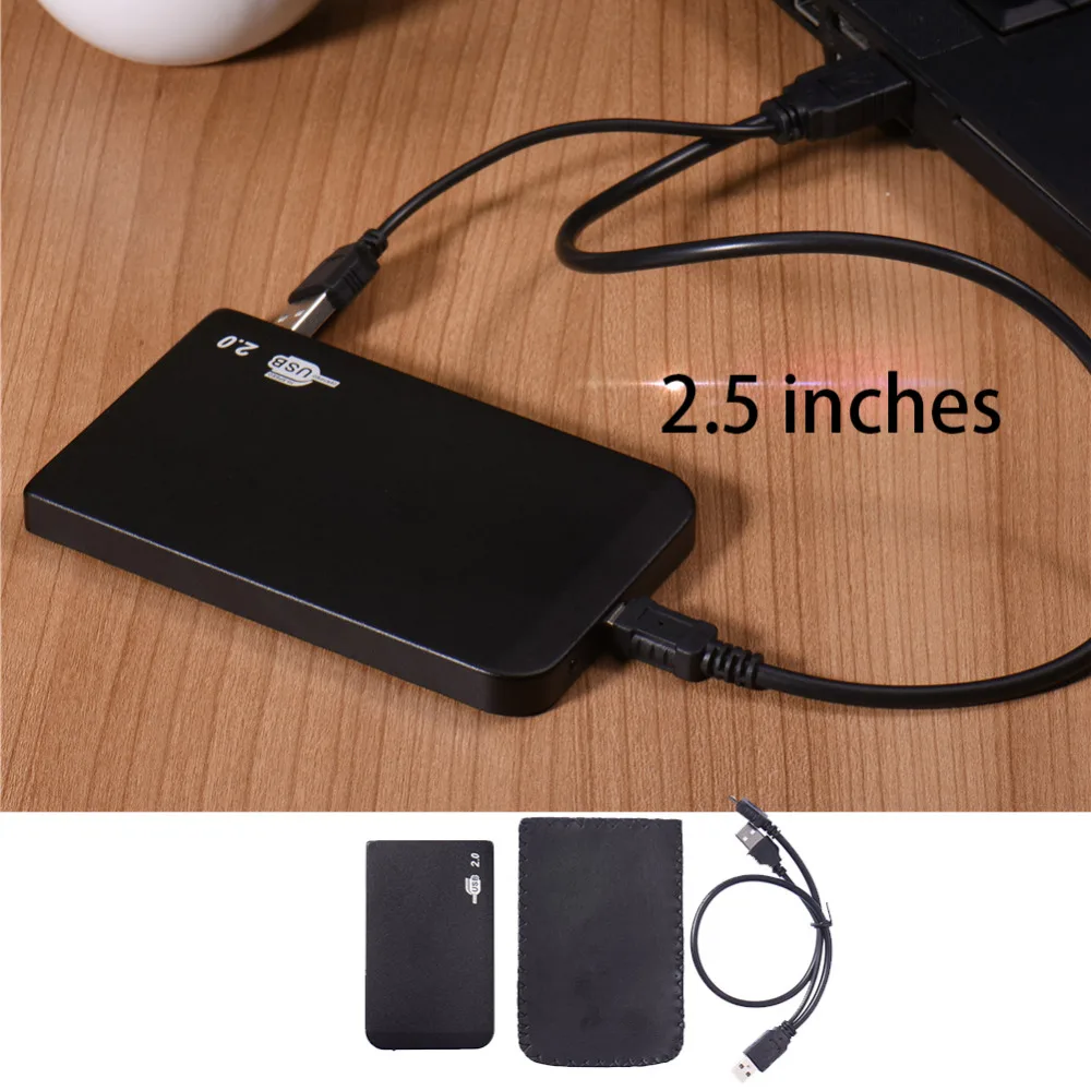 USB 2.0 HDD Hard Drive External Enclosure 2.5 inch IDE SSD