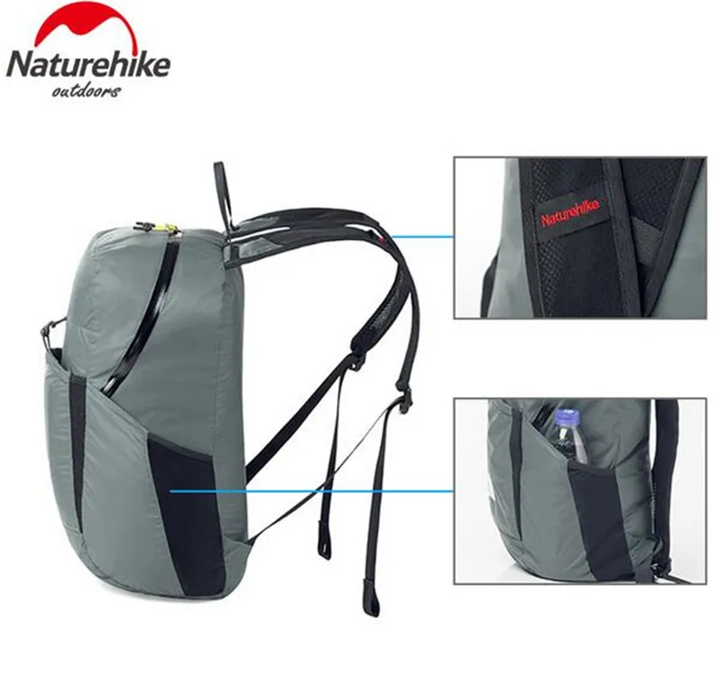 Naturehike Portable Ultralight Backpack Foldable Waterproof Bag Unisex Outdoor Sports Camping Hiking Rucksack