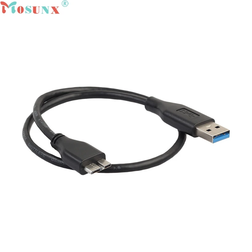 USB 3 0 кабель для внешнего жесткого диска супер скорость от мужчины до Micro B Прямая