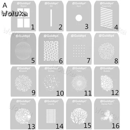 

Spotlight shape insert tablets Projection film focusing mirror background light effect picture bump mirror concentrat NO00DG T01