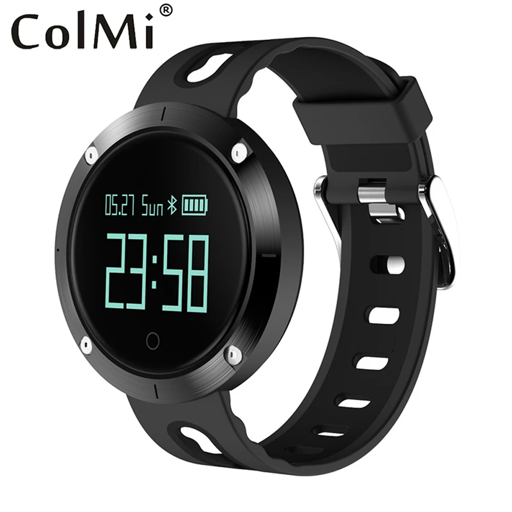 ColMi DM58 Bluetooth Sports Wristband Heart Rate Smart Watch Blood Pressure Monitor IP68 Waterproof For Android and IOS Phone