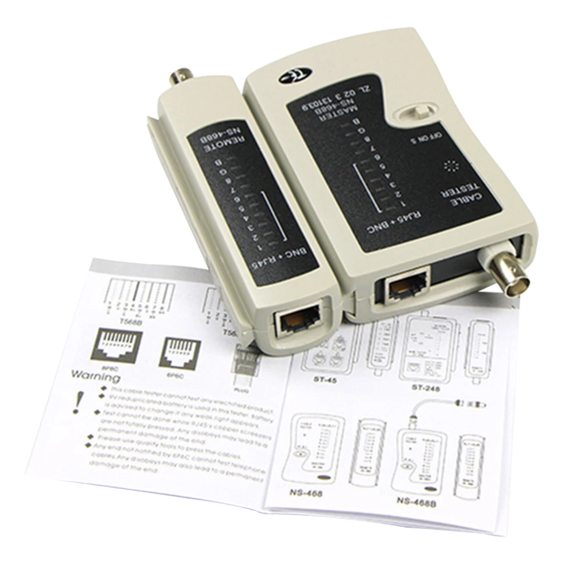 Тестер сетевого кабеля NOYOKERE RJ45 RJ11 RJ12 CAT5 CAT 6 UTP тестовый инструмент|network lan cable tester|lan