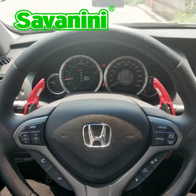 Savanini Steering Wheel Shift Paddle Extension For Honda Spirior Savanini Steering Wheel Shift Paddle Extension For Honda Spirior 2009 2017 Acura