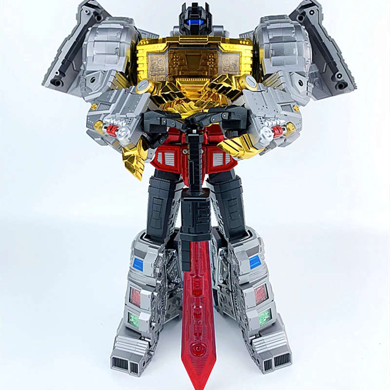 GigaPower GP HQ-01R HQ01R Superator Grimlock Dinobots хромированная версия