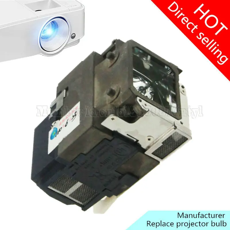 ELPLP65 V13H010L65 projector lamp housing for epson EMP-1750 EMP-1760W EMP-1770W EMP-1775W EB-1751 replacement | Электроника