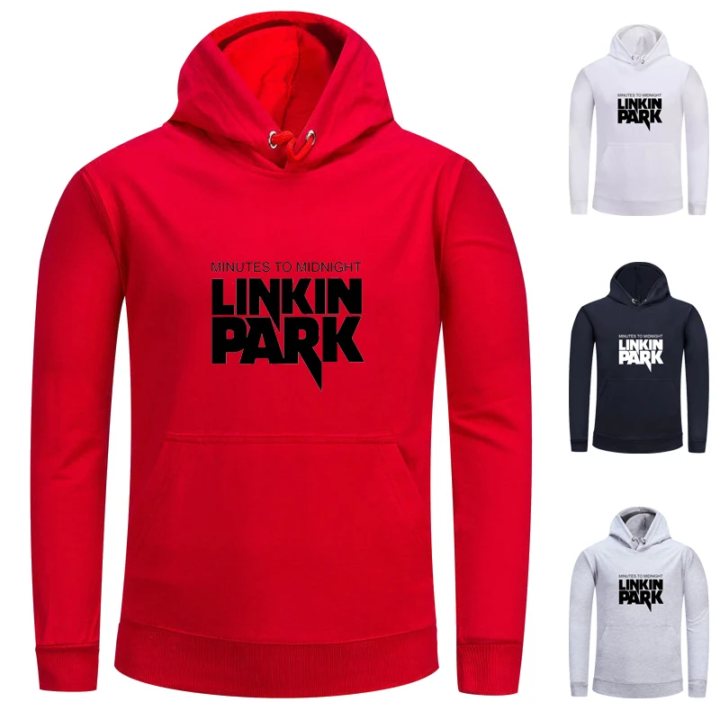 

Casual fashion hooded sweatshirt black and white english letter printing pattern student sweatshirt