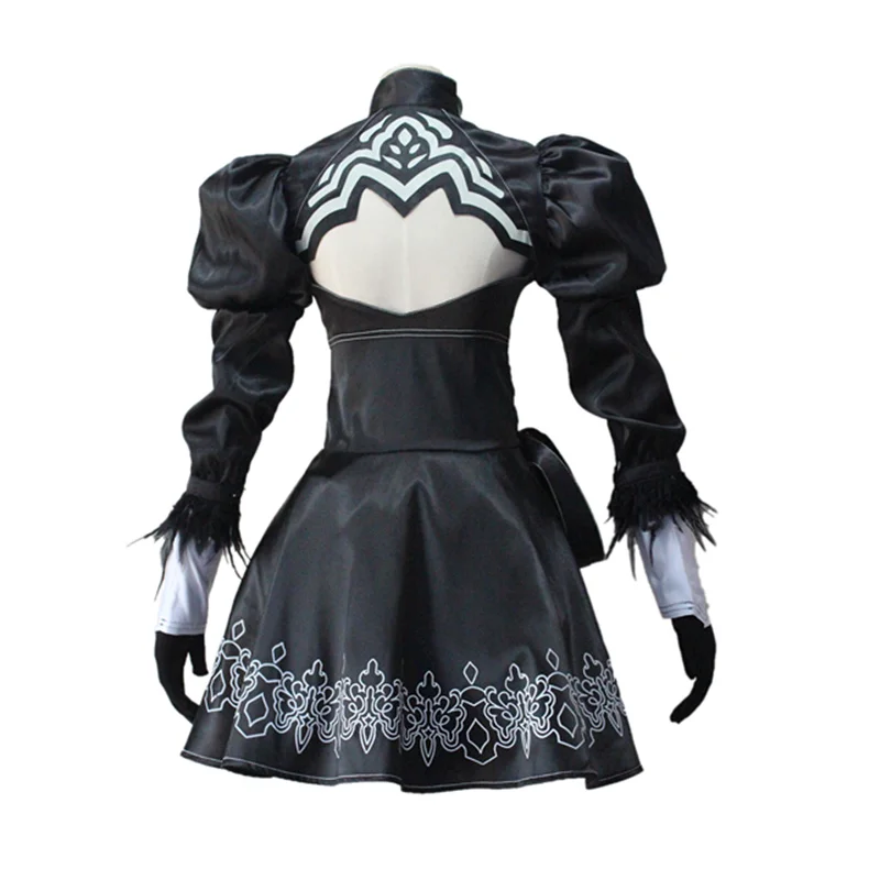 Костюм для косплея из игры ниус: Automata YoRHa 2 Gou B Gata костюм Хэллоуина Женский аниме 2B|
