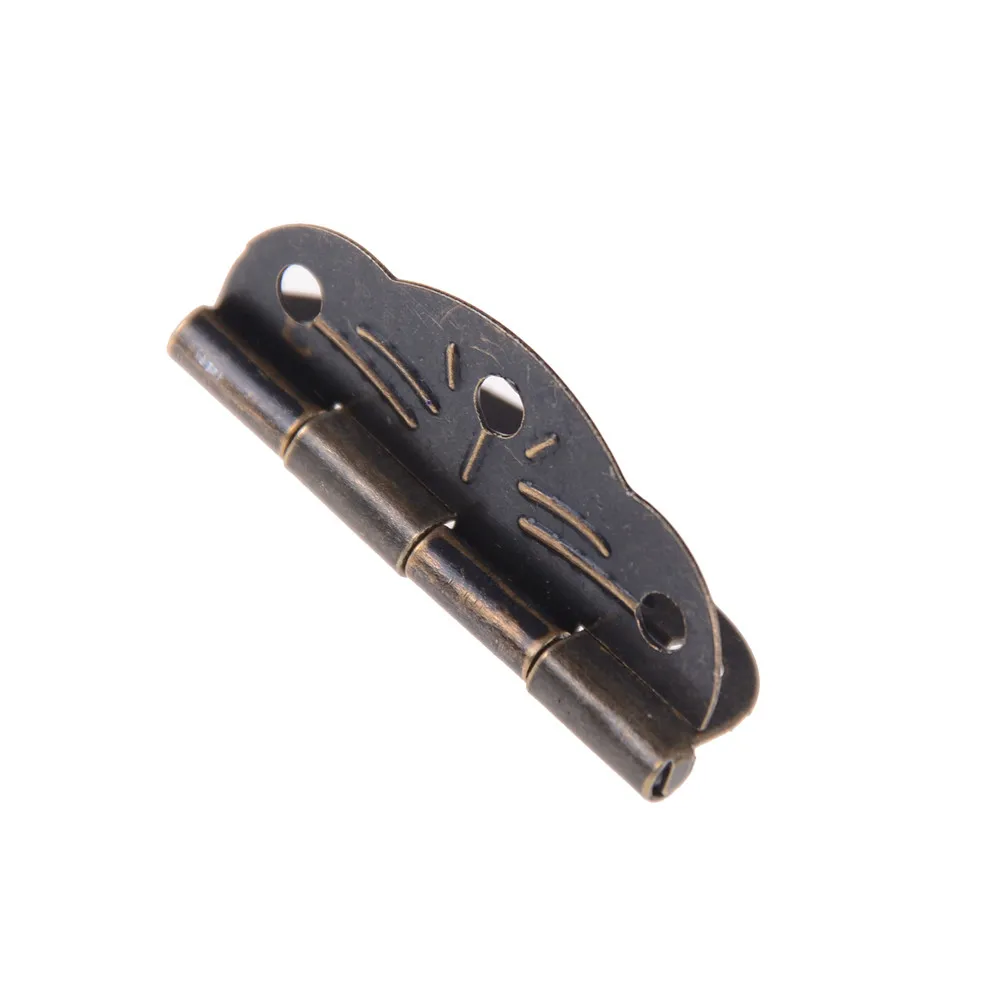 20Pcs New Antique Brass Metal Label Pull Frame Handle Furniture Cabinet Drawer Box Case Bin