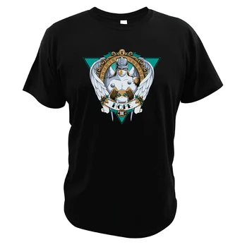 

Digimon T-shirt Patamon And Angemon Hope Digital Print Vintage Childish Japanese Anime Tshirt 100% Cotton EU Size