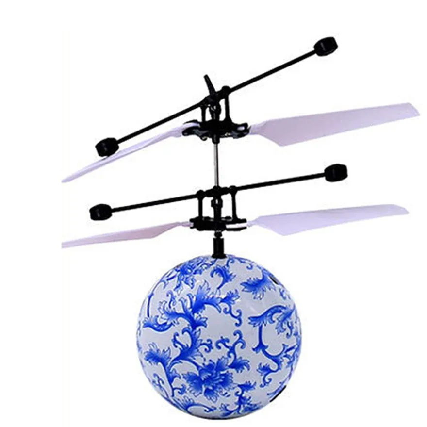 

Motion-Sensoring Flying RC Balls Hand Induced Flight with LED Lights Colorful Flashing LED Light Display Helicopter