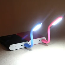 Горячая мини Гибкий USBlight светодиодный светильник с USB для Xiaomi power bank для comupter портативный светодиодный ноутбук с подсветкой