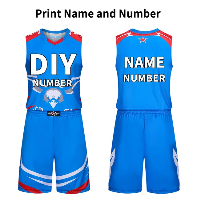 USA Men College Basketball Jerseys Custom Basketball Uniform Sets
