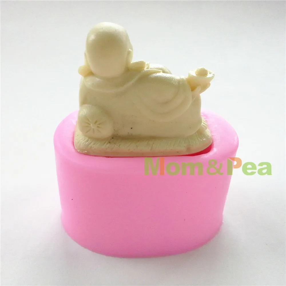Mom& Pea 0556,, силиконовая форма для мыла в форме Майтреи, украшение торта, помадка, 3D форма для торта, силиконовая форма для пищевых продуктов