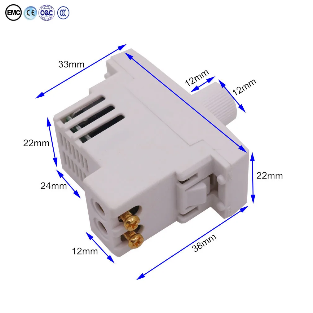 1 шт., европейский стандарт, кнопки регулировки скорости затемнения 250/16a 400 Вт-800 Вт, аксессуары для освещения, Европейская сертификация CE