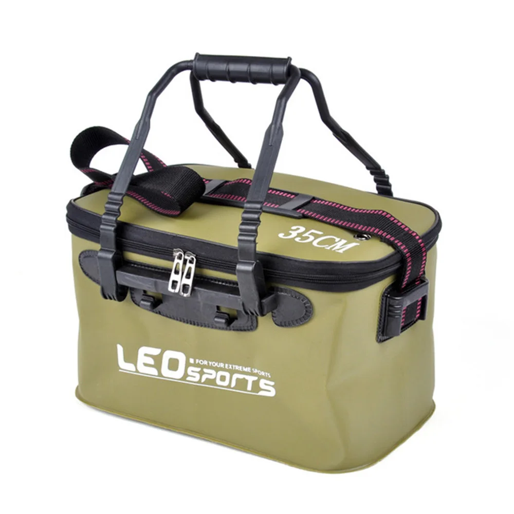 

30cm/35cm EVA Portable Folding Water Bucket Bag For Fish 30/35cm Outdoor Fishing Gear