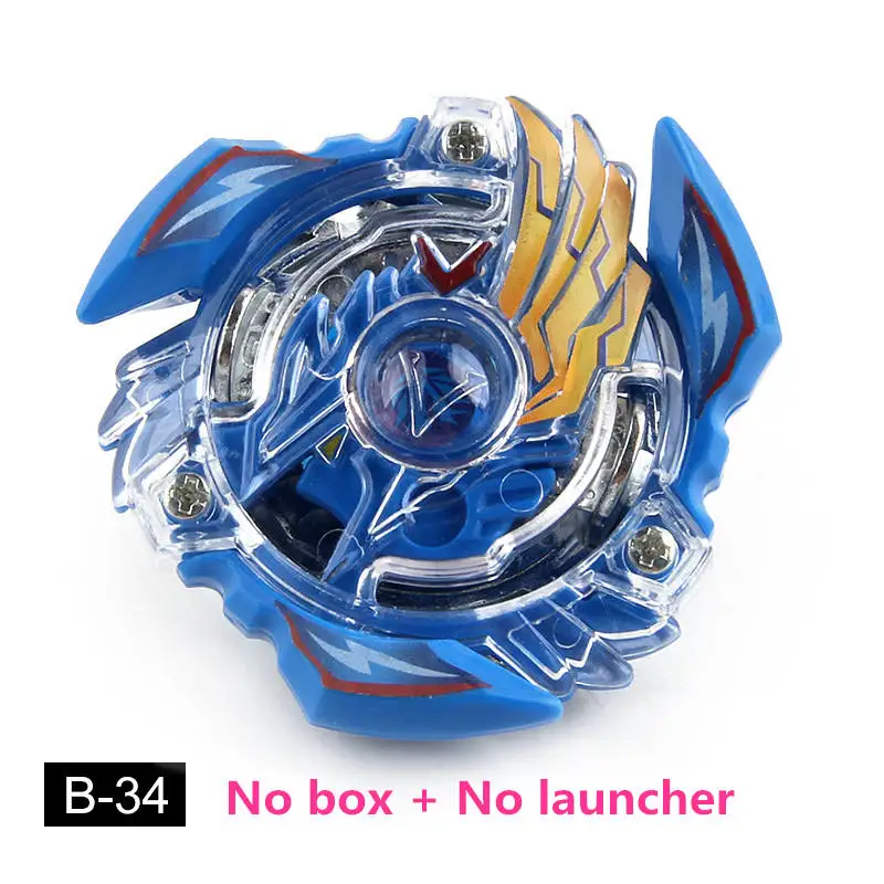 Топ пусковые установки Beyblade Burst Toys B-34 B-79 B-48 bables бейблэйд burst Metal пусковой установкой, Божественный волчок Топы игрушка бейблэйд - Цвет: B34