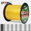 FTK Braided Wire 300M PE Braided Fishing Line 0.4-6.0 Code 4 Strands 8LB 10LB 20LB 60LB PE Braided Multifilament Fishing Line 2