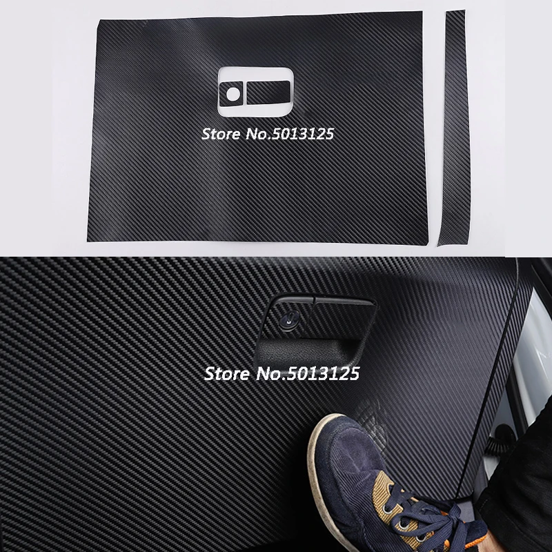 

Car Co-pilot Anti-kick Pad Anti-dirty Pad Mat Door Protection Cover Stickers Trim For Honda CRV CR-V 2017 2018 2019 Accessories
