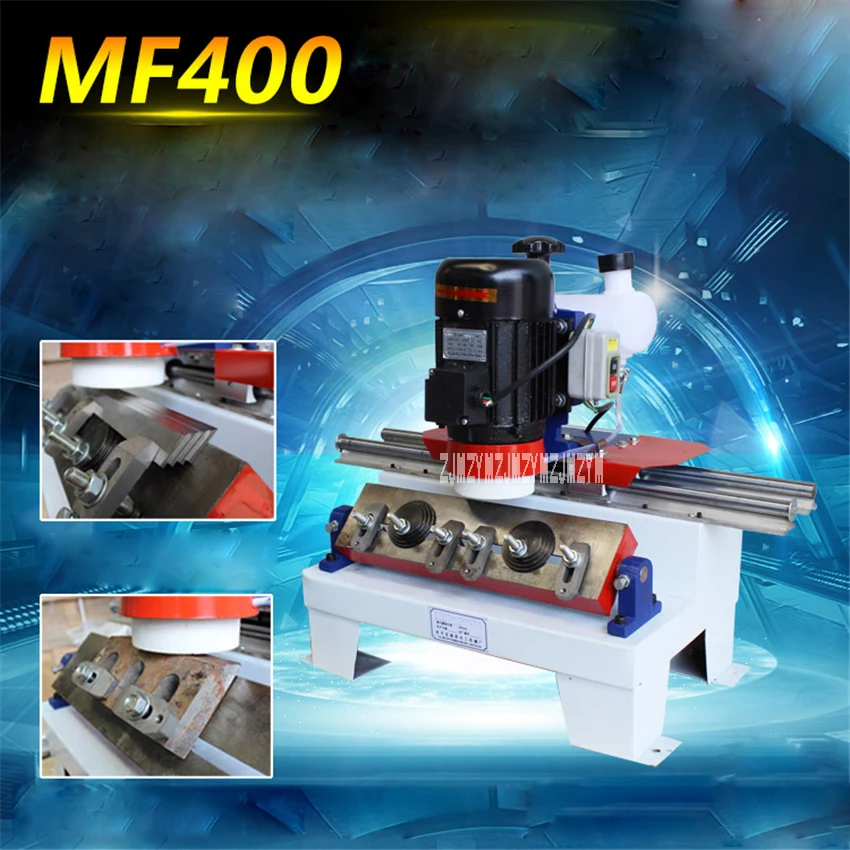 

MF400 Precision Linear Grinding Machine Electric Knife Sharpening Machine Horizontal Grinding Planer 220V/380V 550W/2.1KW 400MM