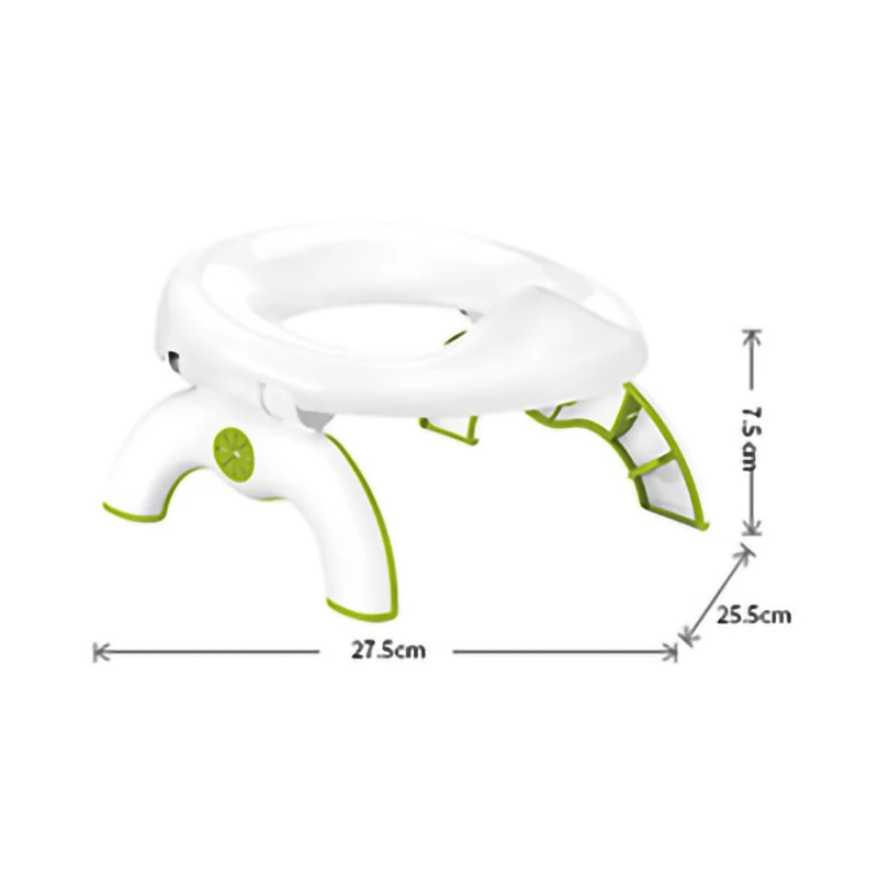 New 2 in 1 Portable Training Toilet Seat Kids Multifunctional Foldable Travel Potty Rings for Baby Infant Toddle images - 6