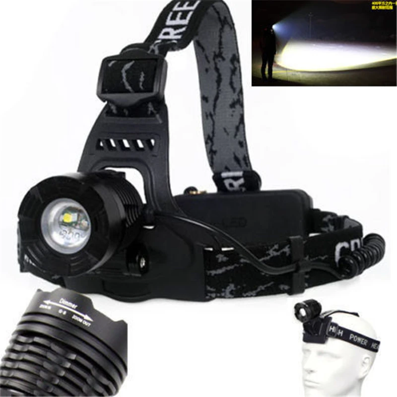 

New High Power LED Headlamp Head Light Lamp Adjustable LED head flashlight Torch Lamp + Free shipping