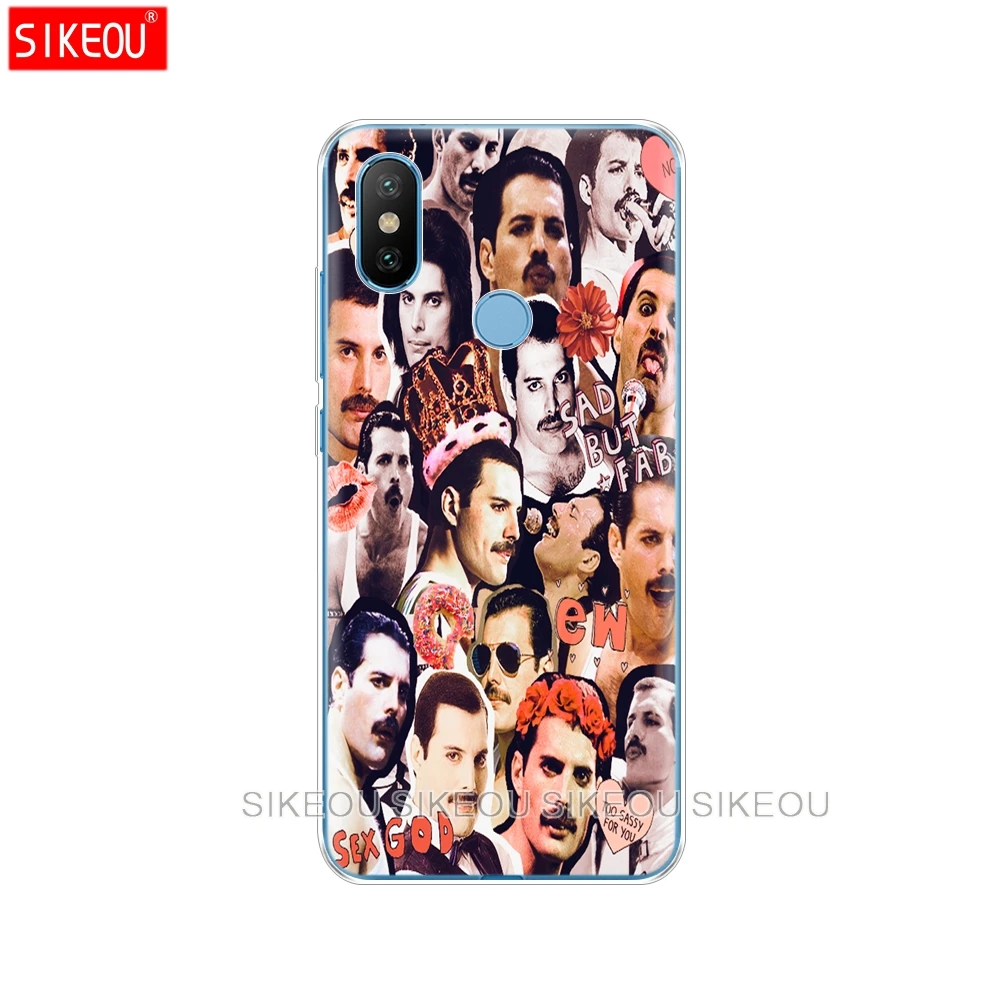 Силиконовый чехол для Xiaomi Mi 8 8SE A1 A2 5 5S 5X 6 Mi5 MI6 NOTE 3 MAX Mix 2 2S Freddie Mercury Queen band|Бамперы| |