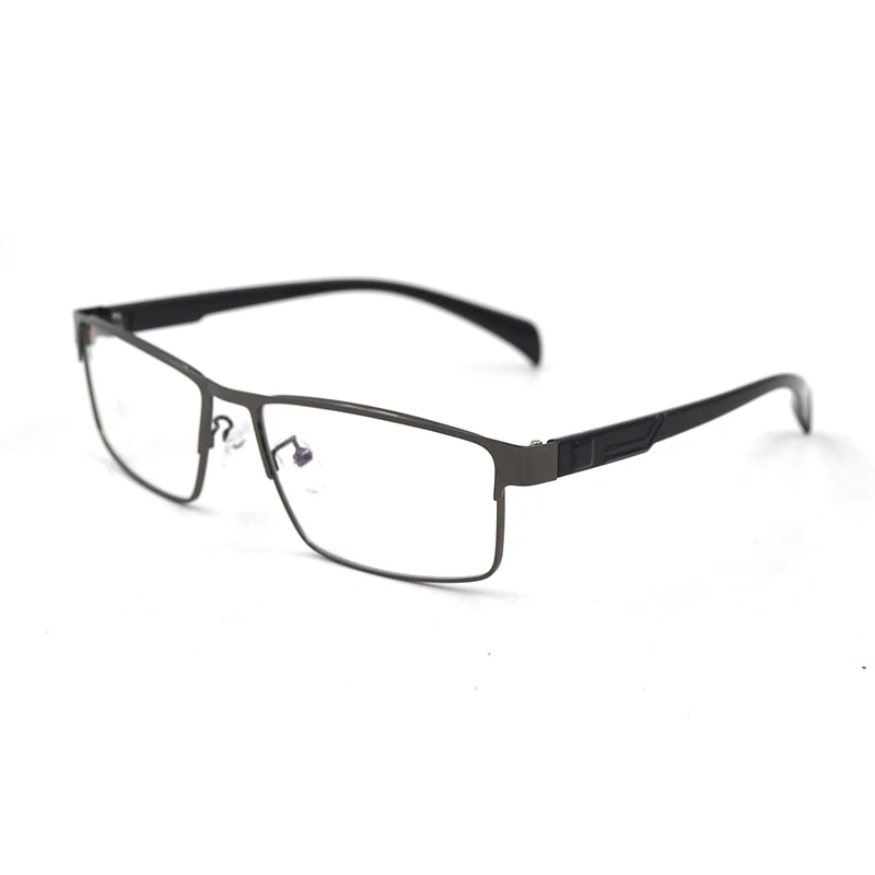 

Metal Square Men transparent glasses Retro Spectacle frames Myopia Presbyopia Prescription eyeglass frame Clear glass glasses L3