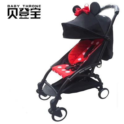 Newborn baby stroller portable portable boarding can be lying baby stroller