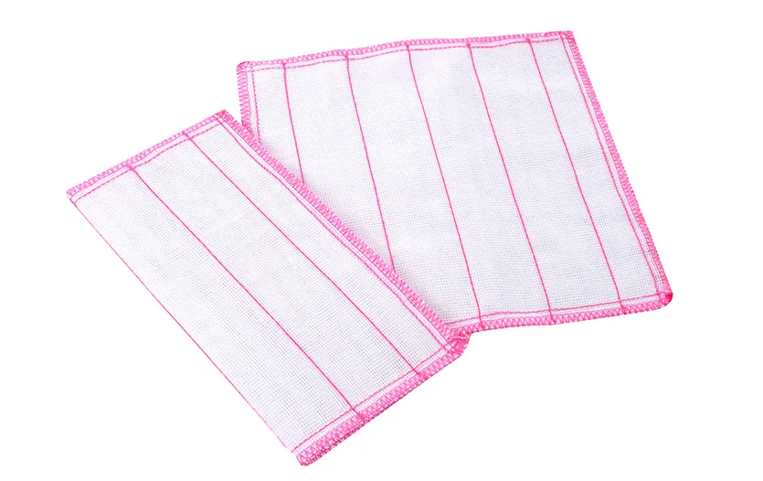 

5Pcs High Efficient Anti-grease Dish Cloth Soft Polyester Washing Towel Kitchen Tableware Cleaning Wiping Towel
