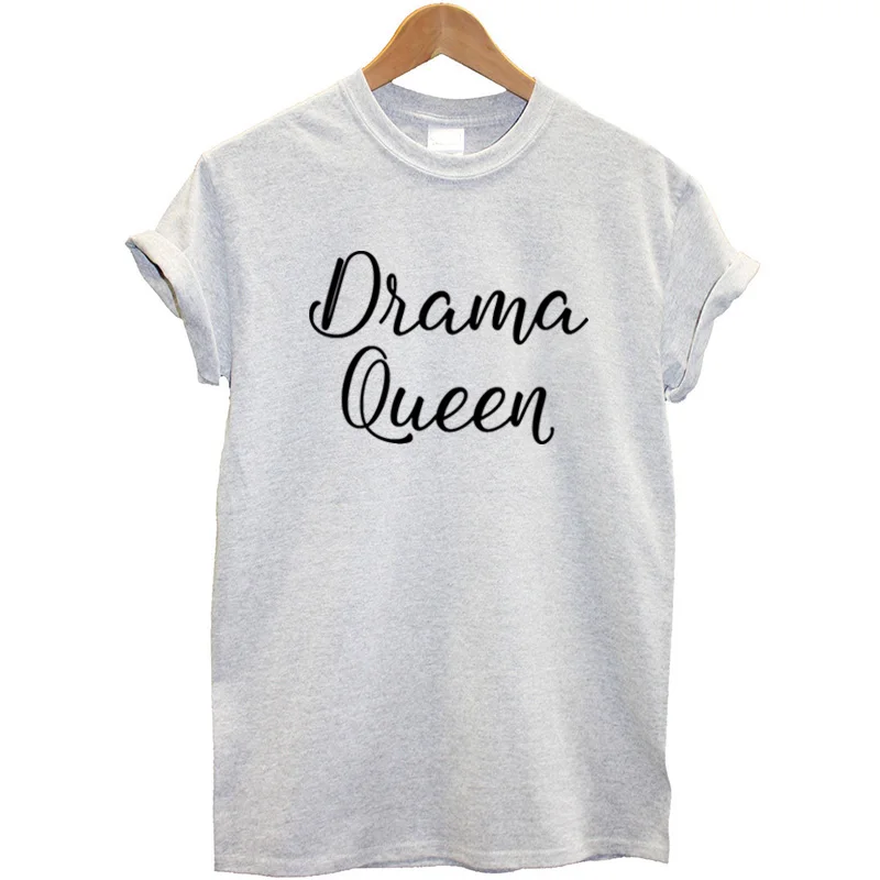HTB1_y6hzeuSBuNjSsplq6ze8pXaK.jpg_ Bawełniana Koszulka Drama Queen