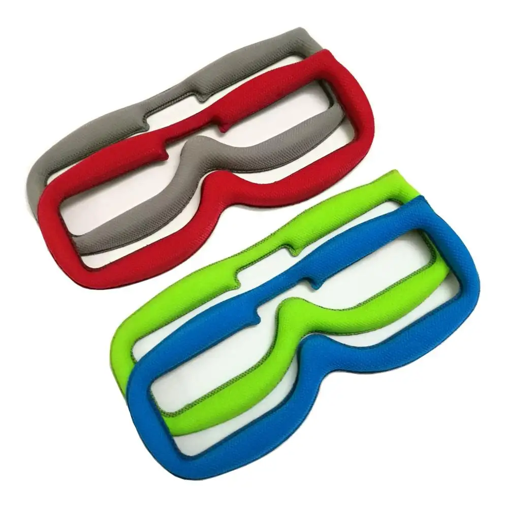FPV очки Лицевая панель ткань Губка Ma gic клейкая лента для URUAV Fatshark FPV очки FPV RC Дрон? Запасные части Аксессуары