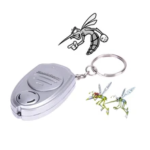 Ultrasonic Mosquito Killer Mini Electric Key Chain Pest Control Repellent Mosquito Repeller for Camping Fishing Outdoor