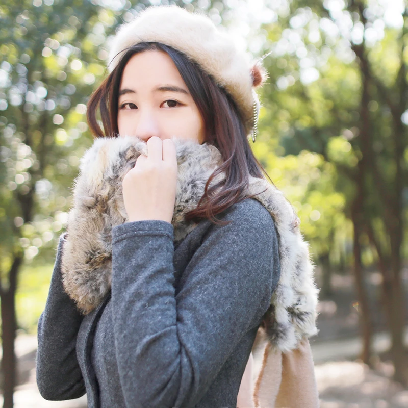 2015 primavera lujosa piel de conejo mantón caliente bufandas de lana Han Ban con flecos bufanda chal de doble|shawl bolero|shawl muslim - AliExpress