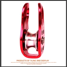 20KN небольшой веревочный шкив из алюминиевого сплава высокого качества ролик для скалолазания общего назначения шкив веревка 1/2 дюйма