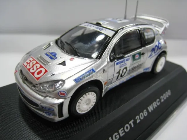 Специальное предложение оригинальной упаковке JADI 1/43 WRC 2000 Jiadi Peugeot 206 автомобиль
