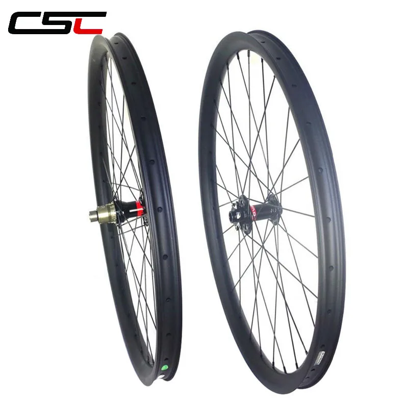 27.5inch Boost Tubeless Mountain bike carbon wheels 27.5er MTB carbon bicycle wheelset