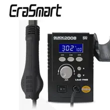 2008 ESD цифровой дисплей Сварка тепловой пушкой пистолет 120л/мин от 100 до 500 градусов