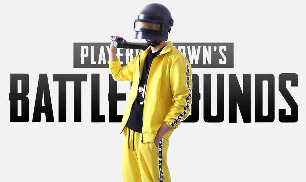 PUBG-Playerunknown-s-Battlegrounds-Cosplay-Kostuum-Jas-Geel-Sportkleding-Suits-jasje-broek (2)