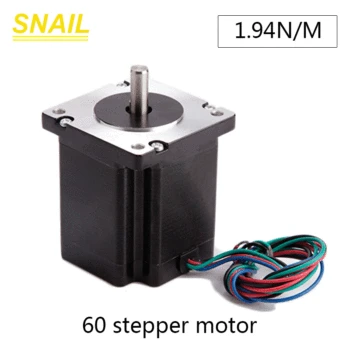 

1.94N.M 65.5mm length 2 phase 60 stepper motor for Engraving machine. Industrial equipment. for 3D printing