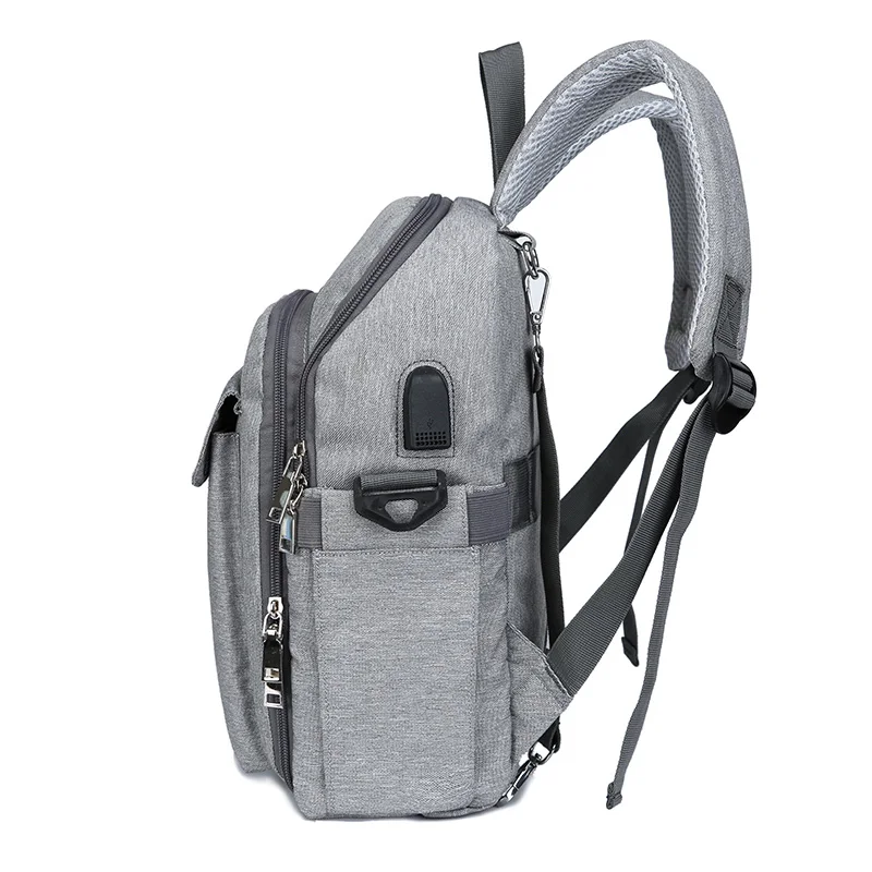 2019 пеленки сумка USB подгузник сумка водостойкая Материнство путешествия рюкзак Дизайнер уход за младенцем сумка для детской коляски