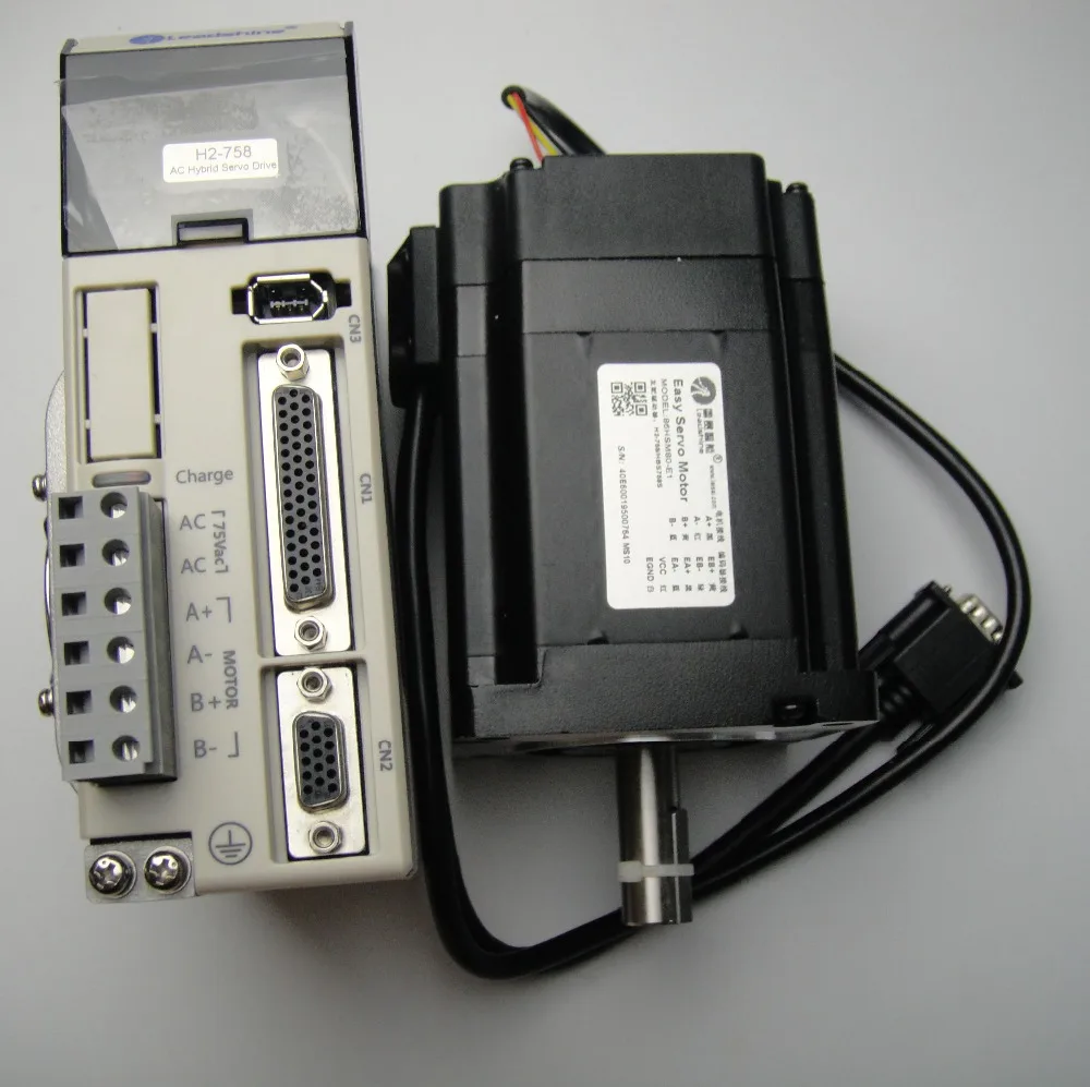 Новый двухфазный гибридный Серводвигатель Leadshine 8N.m 86HSM80 E1 + серводвигатель с