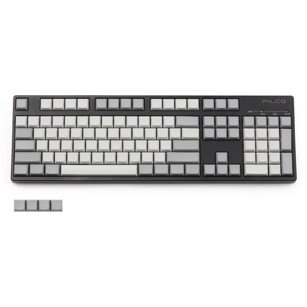 Пустые XDA брелки PBT ANSI раскладка 61/87/108 клавиш/полный набор 142 клавиш с ISO для Cherry mx