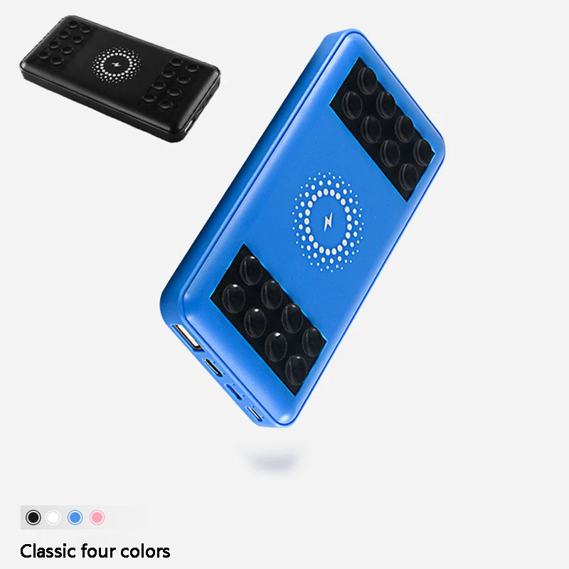 8000mAh Power Bank Wireless Charger For iPhone X 8 3USB Battery Charger Wireless With suction cupPowerbank For xiaomi mi 8 8000mAh Power Bank Wireless Charger For iPhone X 8 3USB Battery Charger Wireless With suction cupPowerbank For xiaomi mi 8