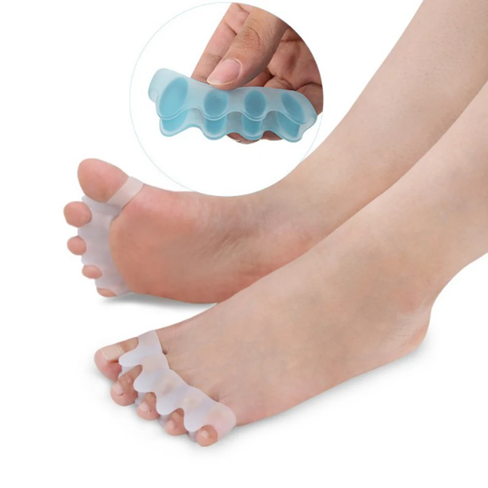 

5 Toes Brace Hallux Valgus Correction Overlapping Hammer Toe Separator Correction Foot Bone Orthotic Device Feet Care