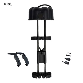 

Archery 5 Arrow Quiver Compound Bow Quick Lock Mounting Bracket Black Arrow Holder for Outdoor Hunting Shooting Accessories