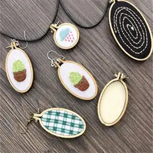 Для DIY вышивки крестиком шитье ручного шитья инструменты аксессуары мини деревянный обруч/кольцо вышивка фиксированное ожерелье с рамкой подарок Для DIY вышивки крестиком шитье ручного шитья инструменты аксессуары мини деревянный обруч/кольцо вышивка фиксированное ожерелье с рамкой подарок