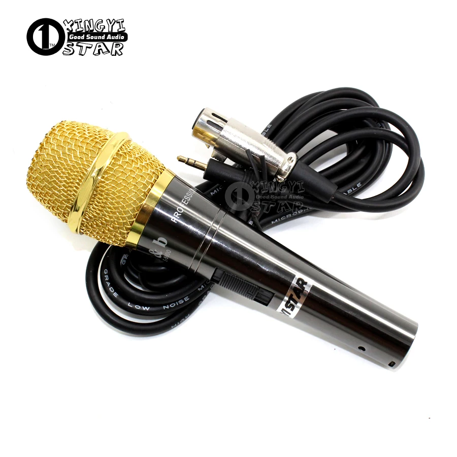 Image Professional SK887 Dynamic Condenser Wired Microphone Sound Studio Recording Mic Kit Computer PC KTV Karaoke With Shock Mount