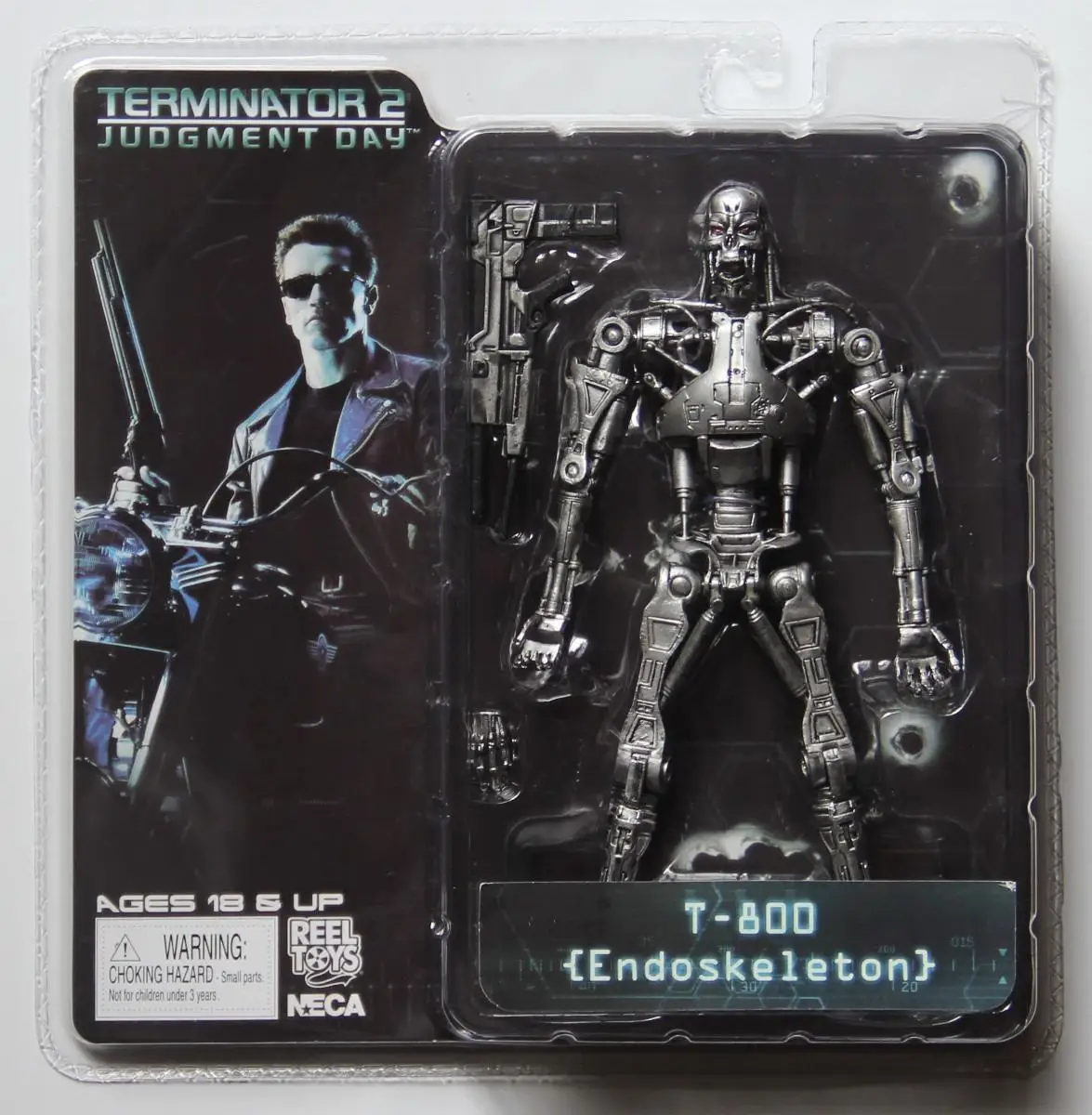 Терминатор 2 T-800 T800 стальная мельница Cyberdyne Showdown endoskeleton битва через время побега T-1000 фигурка