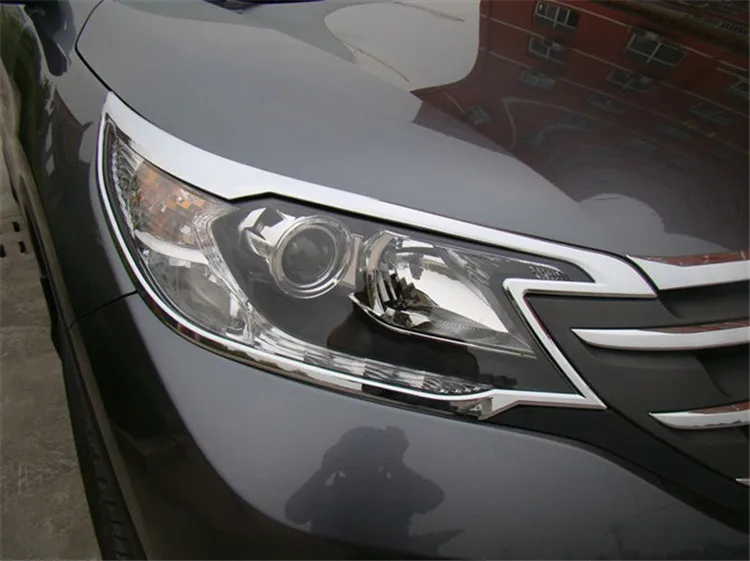 Car Styling Fit For Honda CRV CR V 2012 2013 2014 ABS Chrome Front